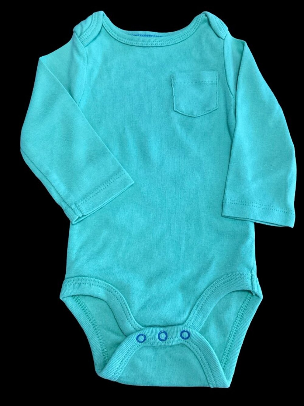 👣 10/$25  - Green Long Sleeve Onesie